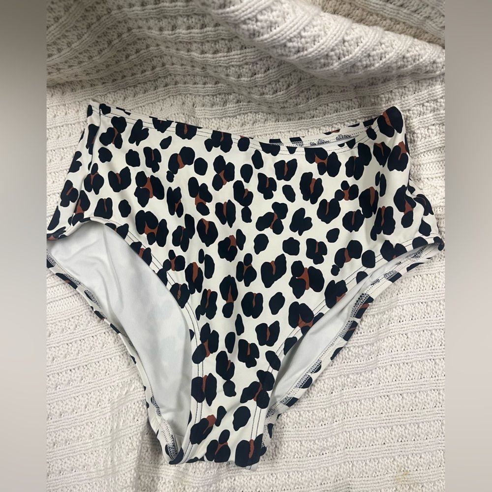 KATE SPADE✨Leopard Print Bikini Bottoms✨small